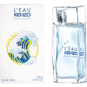 KENZO L'Eau Kenzo Hyper Wave Pour Homme Eau de Toilette pentru bărbați - imagine 3